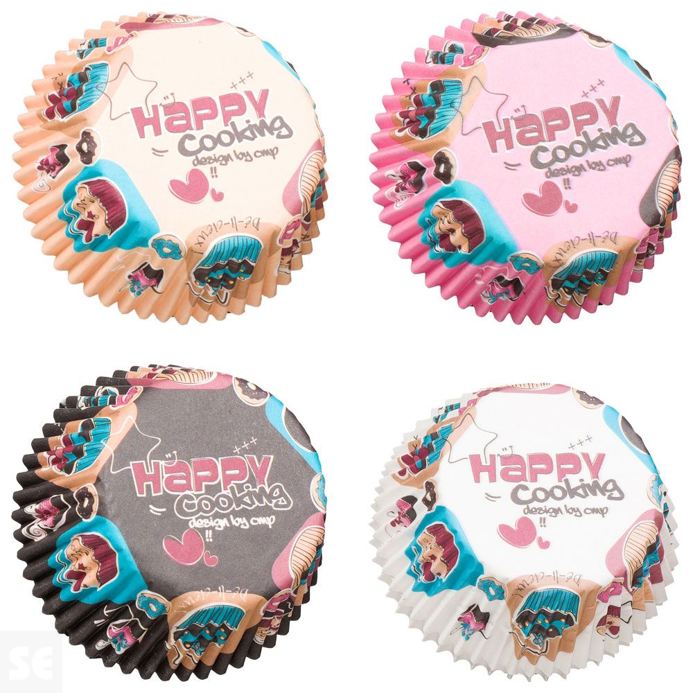 Set 75 Moldes Papel D.7 Cm