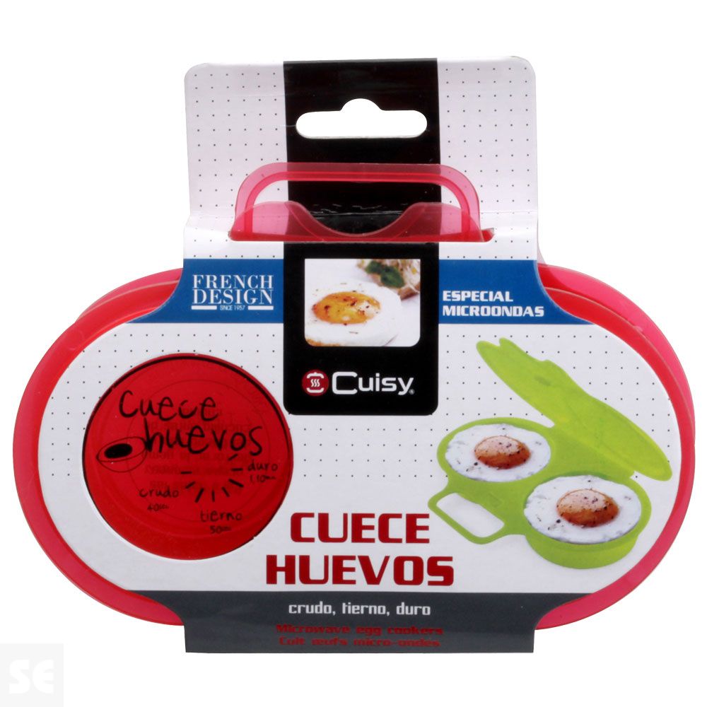Set 2 Cuece Huevos Doble Micro