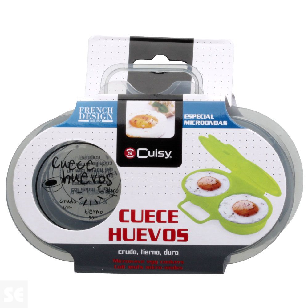 Set 2 Cuece Huevos Doble Micro