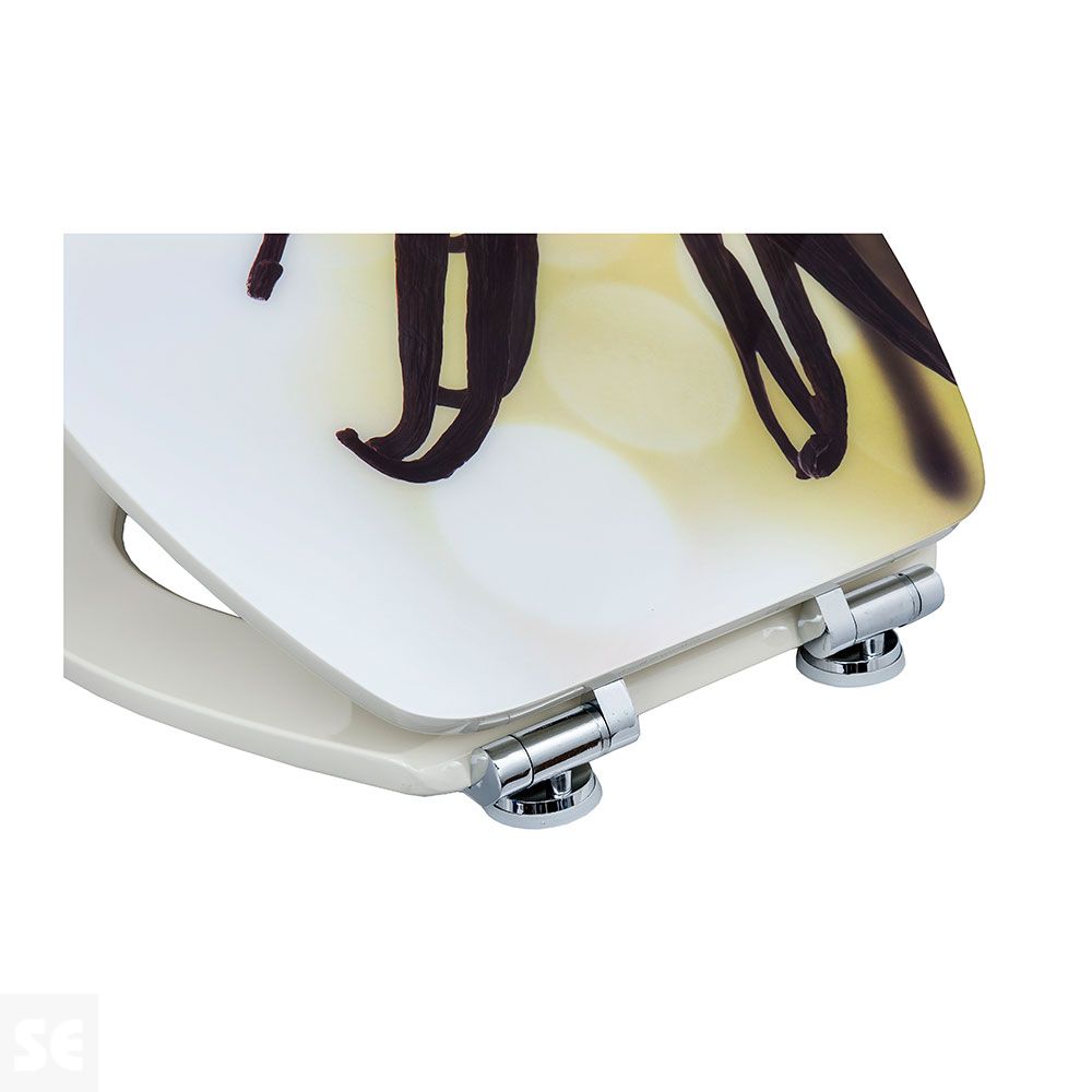 Tapa y Asiento WC Amortiguada Modelo Vanilla Cream