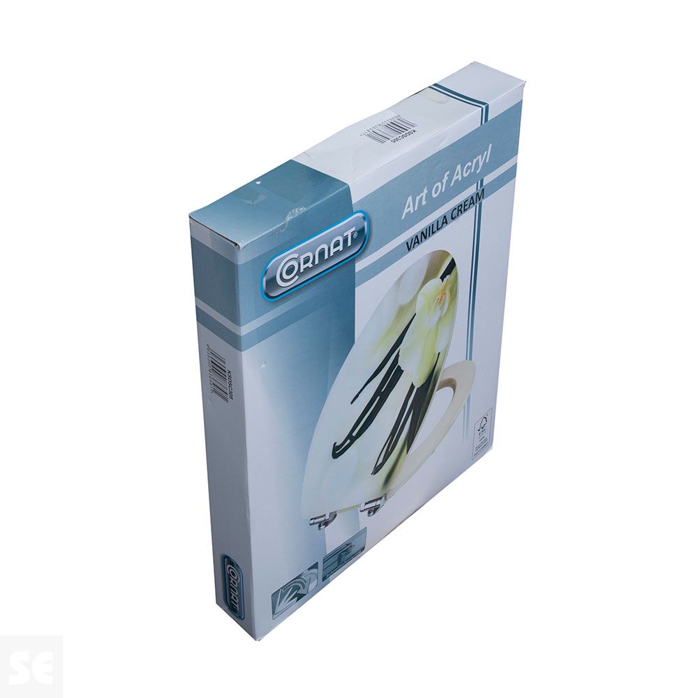 Tapa y Asiento WC Amortiguada Modelo Vanilla Cream