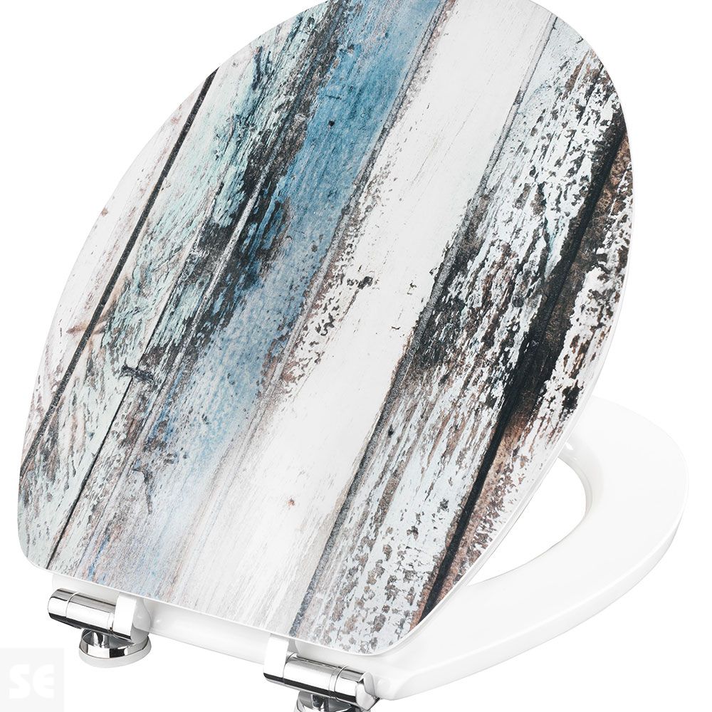 Tapa de inodoro WC de Madera Mod. Wooden