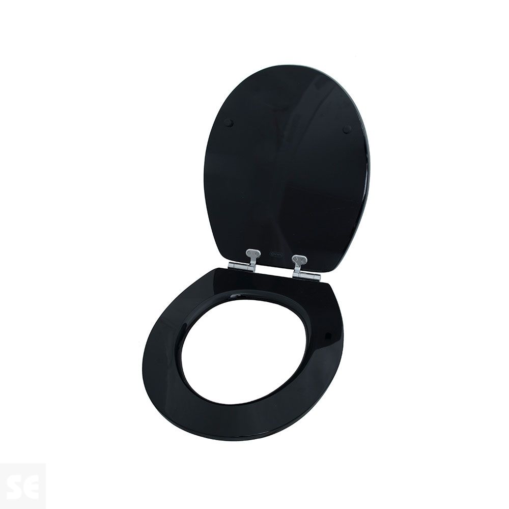 Tapa y Asiento WC 3D Cromado Amortiguada Modelo Vip