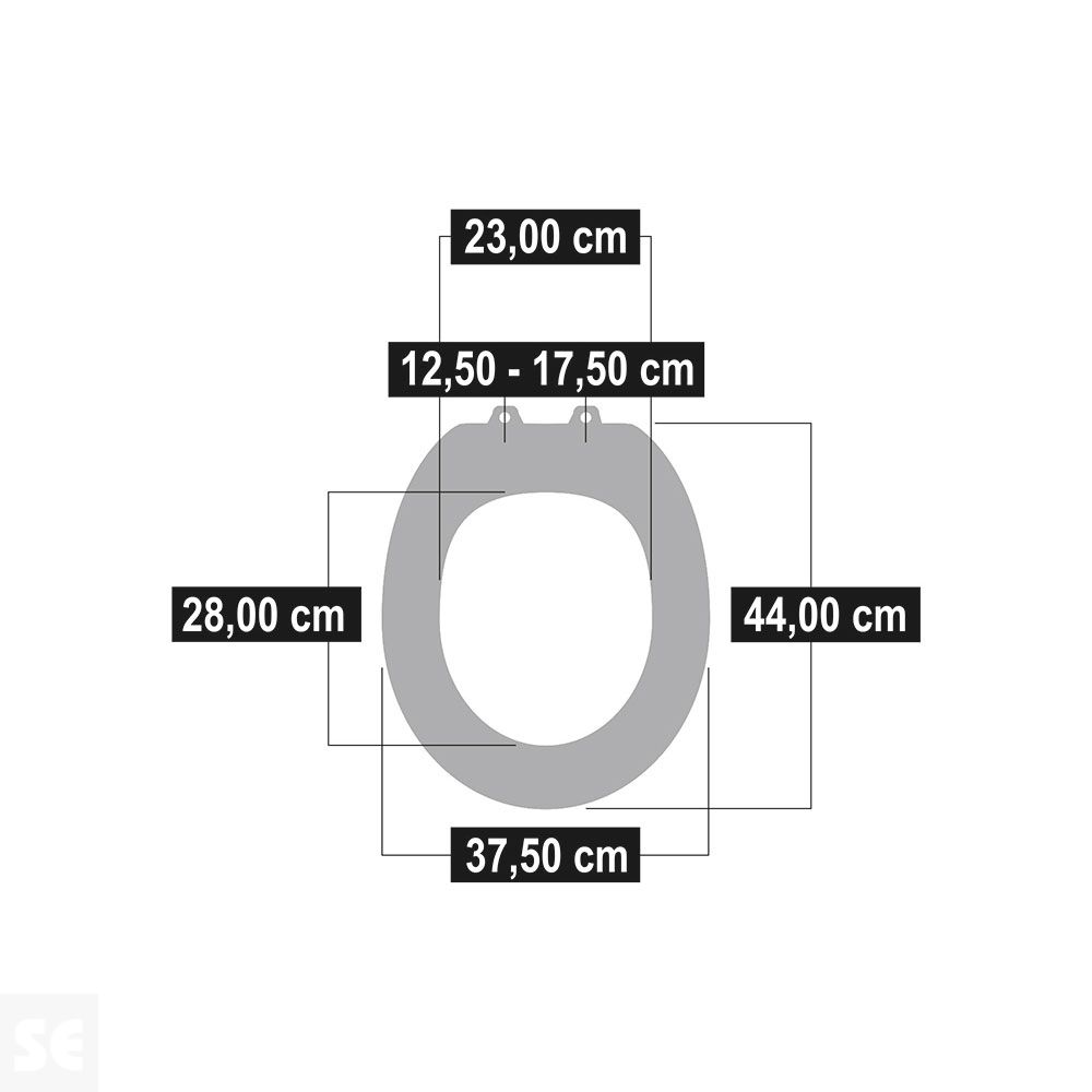 Tapa y Asiento WC Amortiguada Modelo Cruising