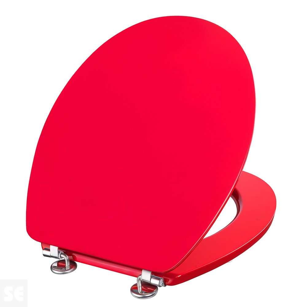 Tapa Asiento WC Telo Rojo Pálido