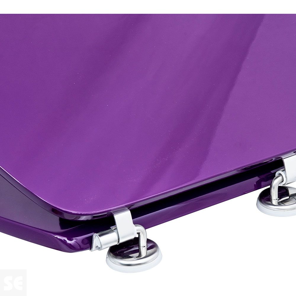 Tapa Asiento WC Telo Morado