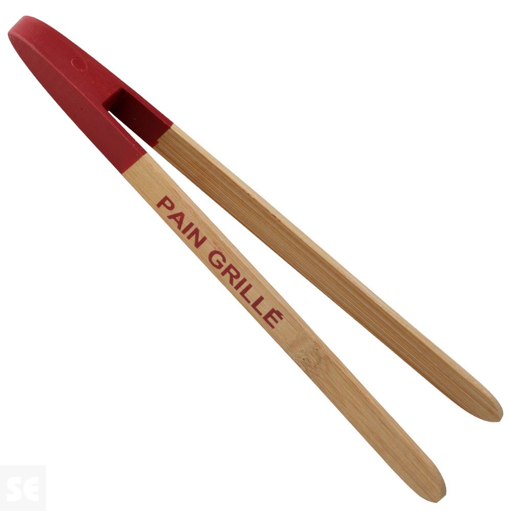 Pinzas Tostadas C/Imán 24 Cm