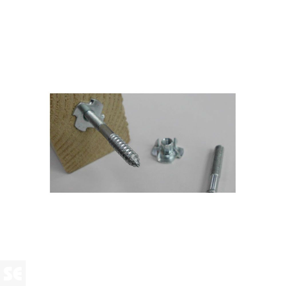 Tuerca de entrada Cincada M6x9mm. (10u.)