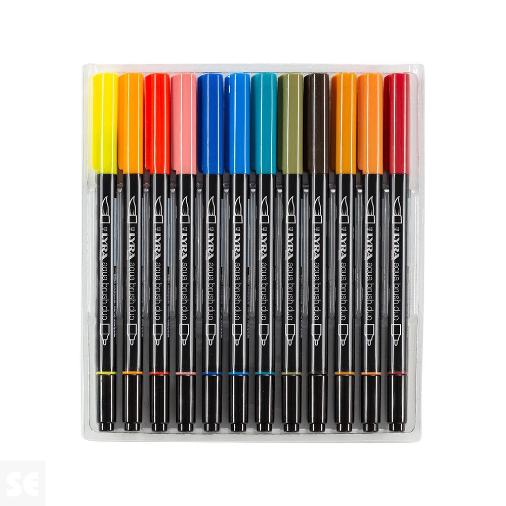 Rotuladores Lyra Aqua Brush Duo Est. 36 Uds.