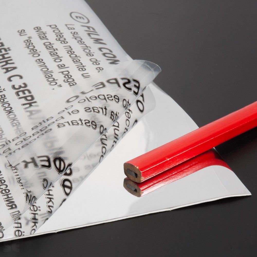 Rollo flexible de espejo adhesivo