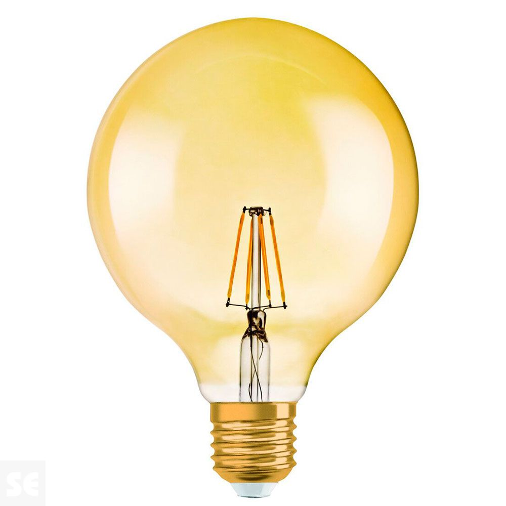 Lámpara Globo Fil Led Vintage 7w 2400k