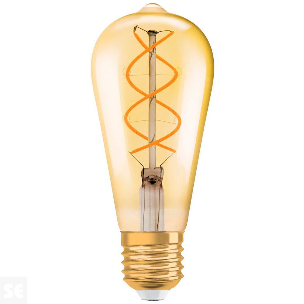 Lámpara Pera Filamento Led Reg E27 4,5w 2000k Vintage 1906