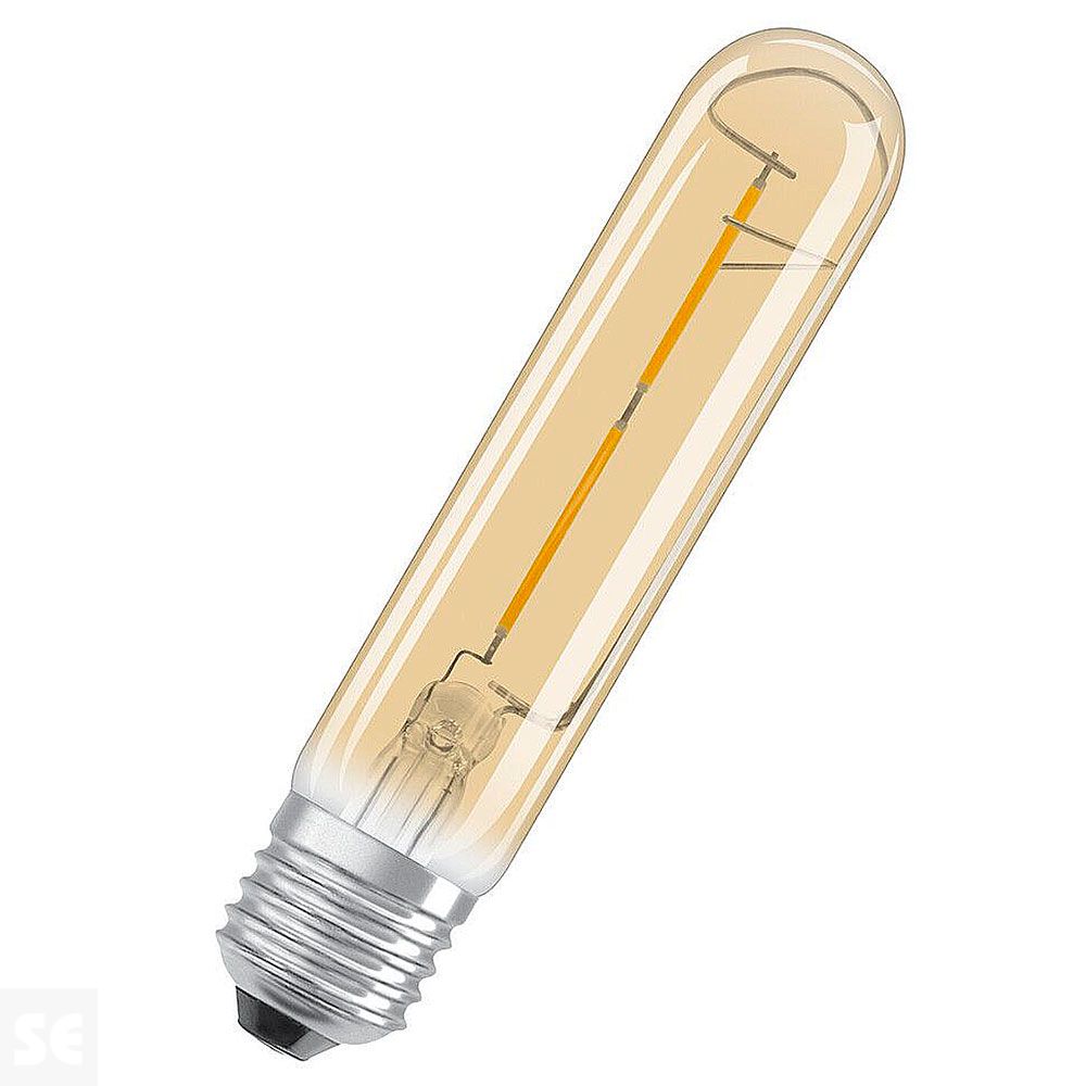Lámpara Tubular Fil Led E27 3w 2400k Osram