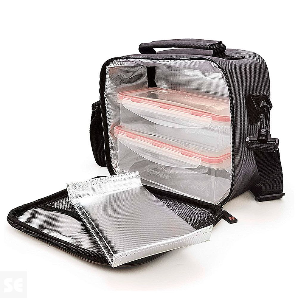 Bolsa Mini Lunchbox Gris