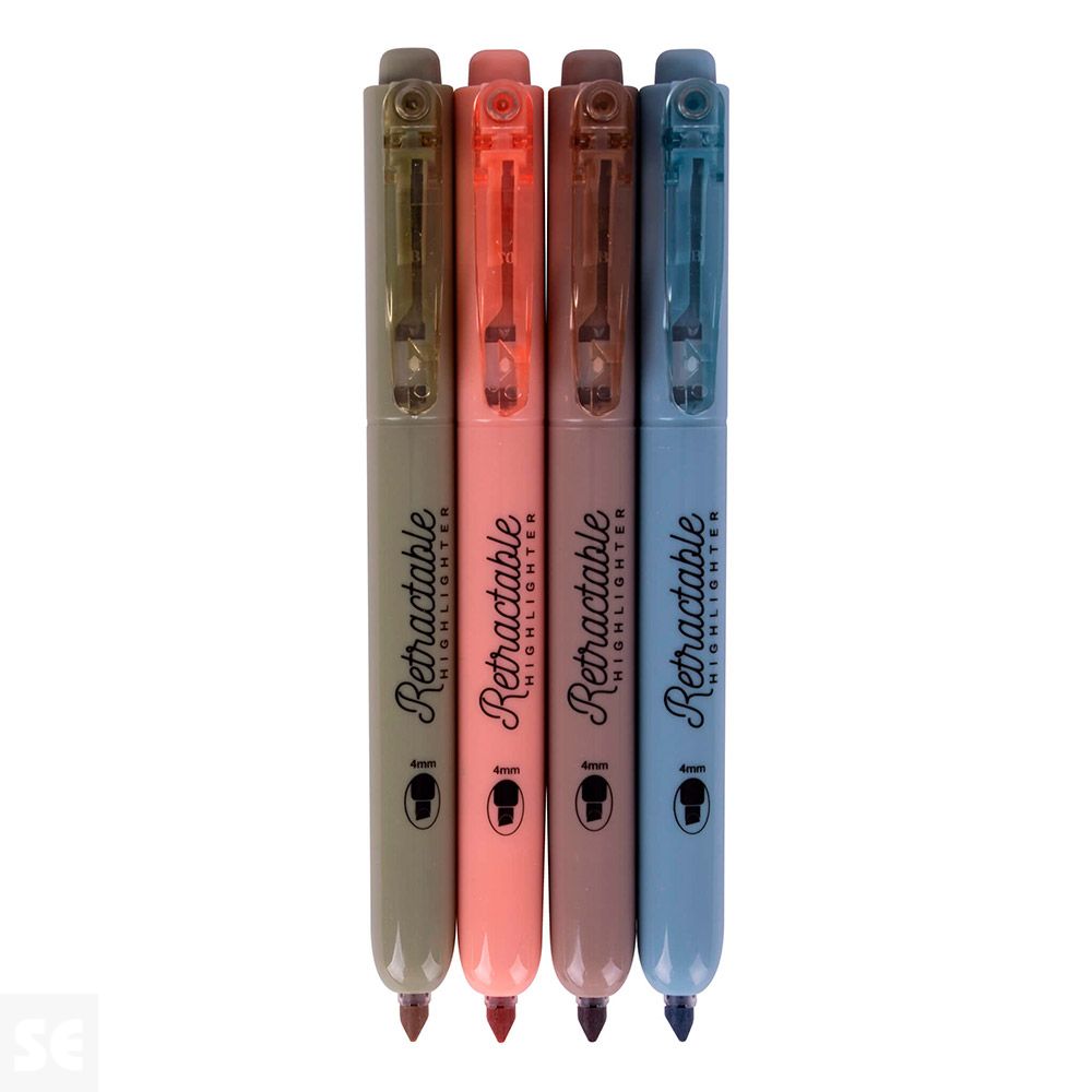 Marcador con Punta Retractable