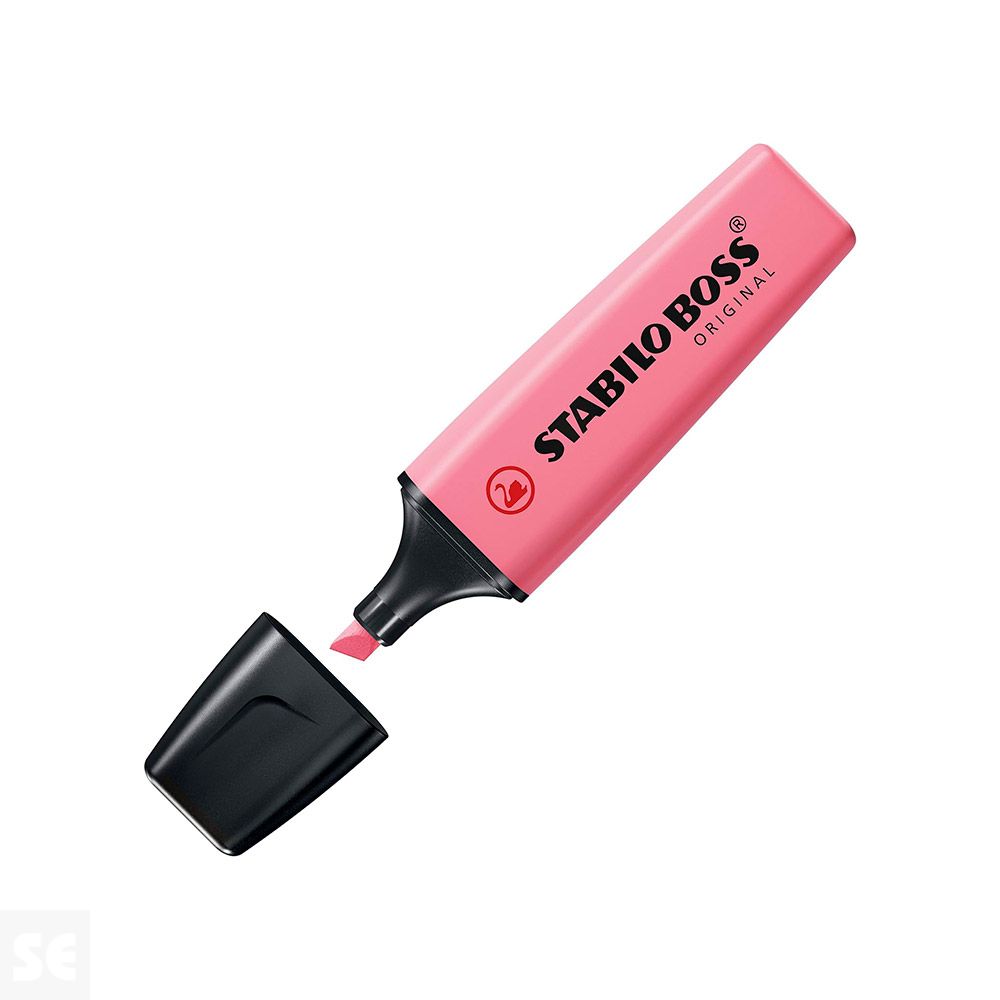 Marcador Stabilo Boss Pastel Rosa Cerezo en Flor 70/150