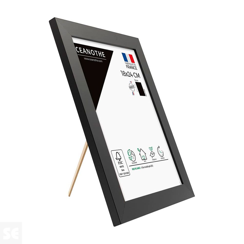 Marco Eternel Negro 18 x 24cm.