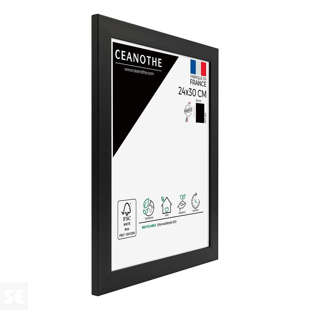Marco Eternel Negro 24 x 30cm.