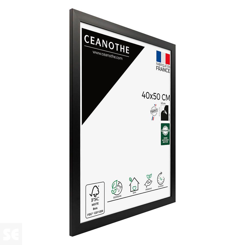 Marco Eternel Negro 40 x 50cm.