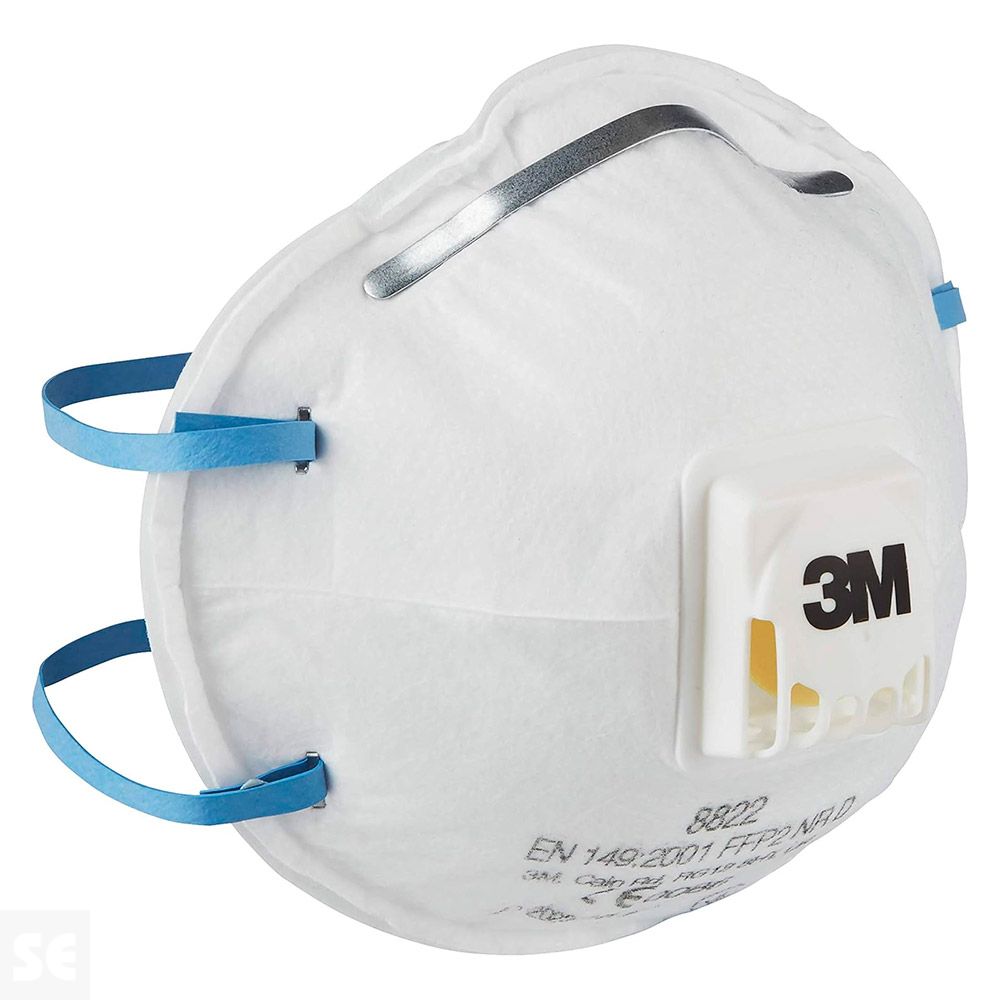 Respirador/Mascarilla Polvo-Vapor Metales 8822c1