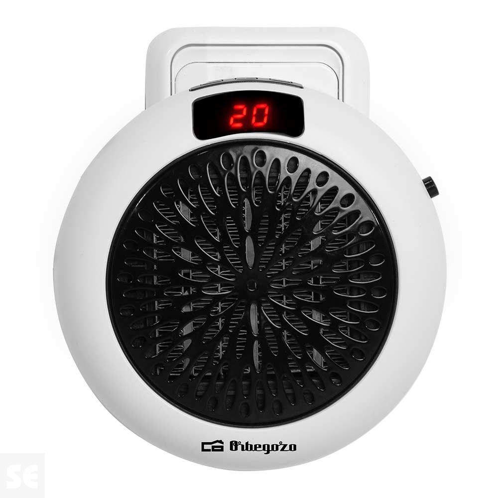 Mini Calefactor Cerámico Enchufe 600 W