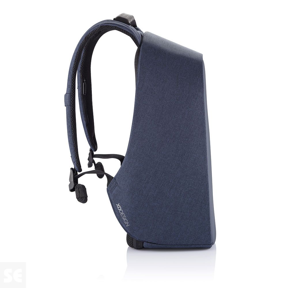 Mochila Antirrobo Bobby Hero Mediana Azul Marino