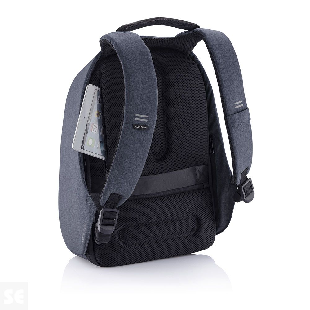 Mochila Antirrobo Bobby Hero Mediana Azul Marino