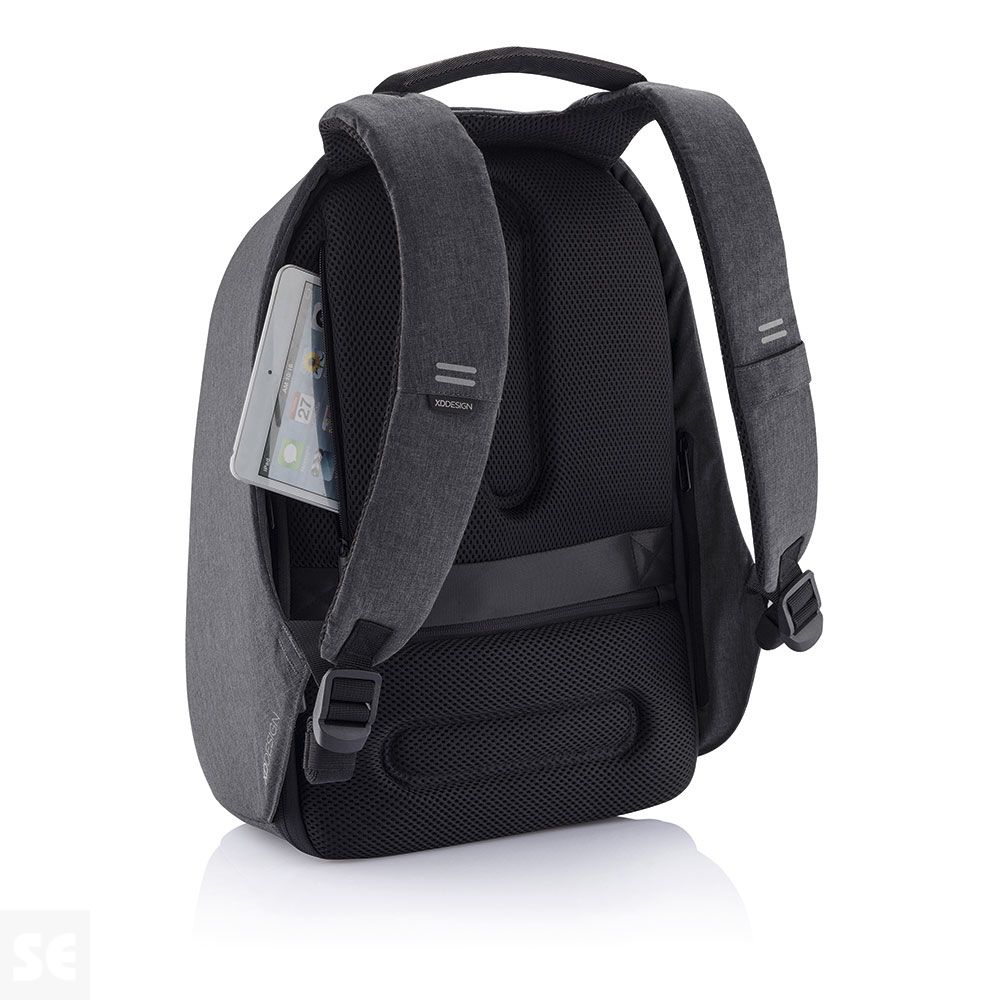 Mochila Antirrobo Bobby Hero Mediana Negra