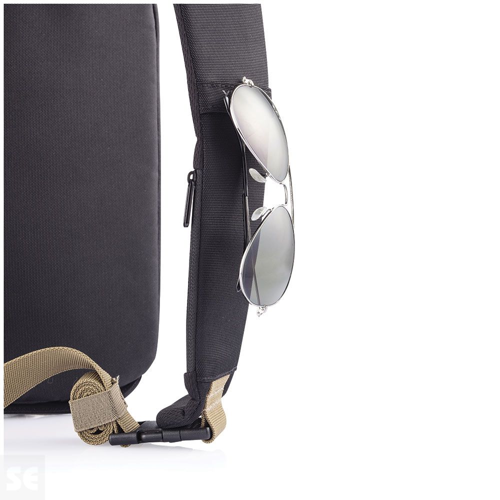 Mochila Cruzada Antirrobo Bobby Sling Negro