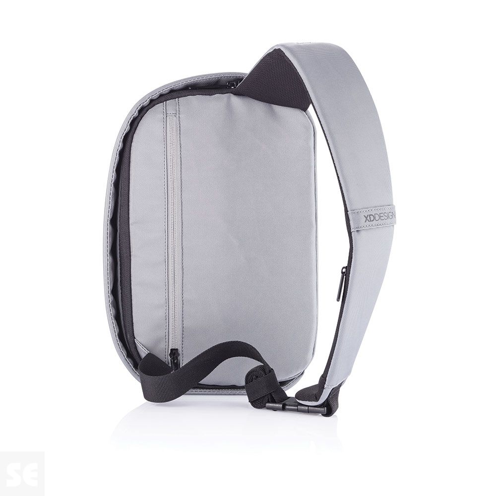 Mochila Cruzada Antirrobo Bobby Sling Gris