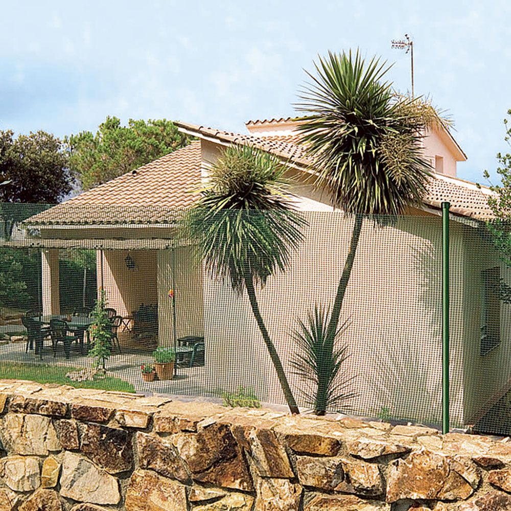 Malla Cuadranet 1x5 m 10x10 mm Verde Nortene Cuadranet (C-111) 