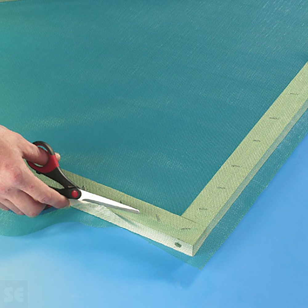 Mosquitera Fibra de Vidrio Fibernet Blanco 1,2x3 m