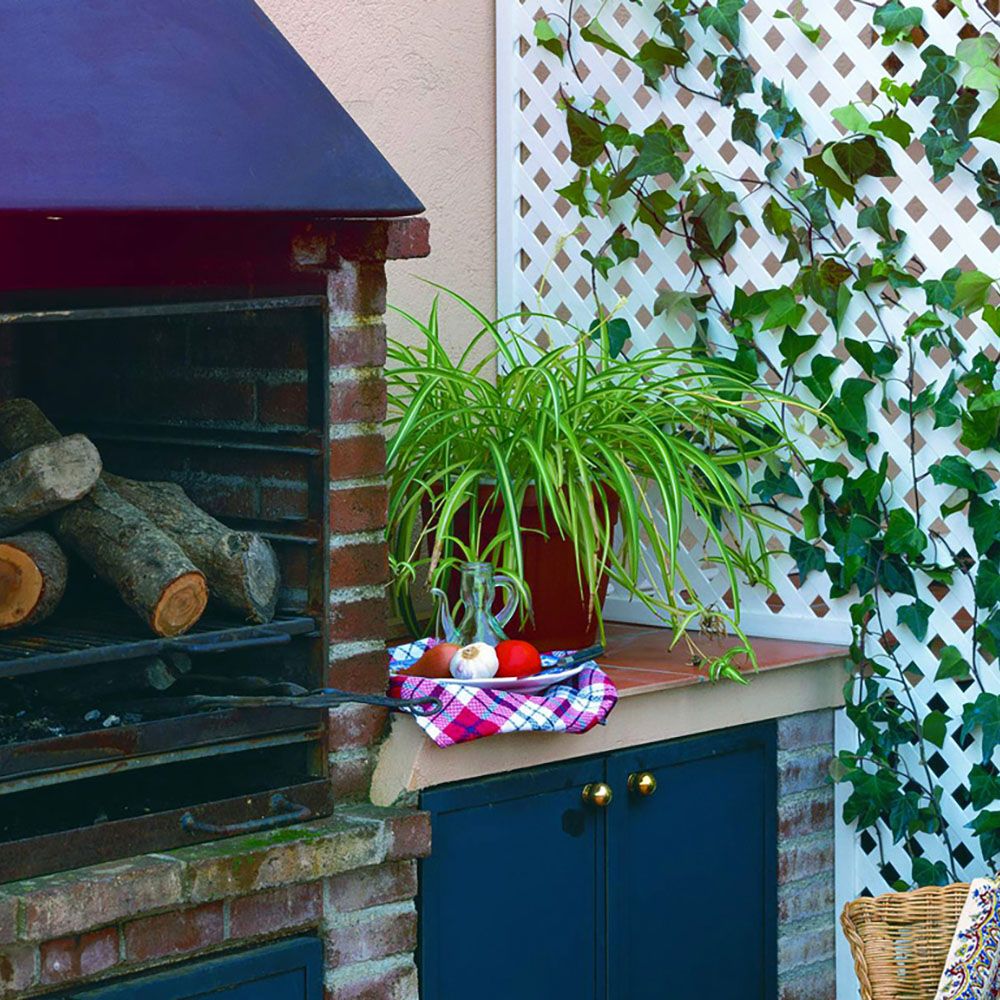 Celosía Decorativa Privat 1x2 m Nortene Blanco