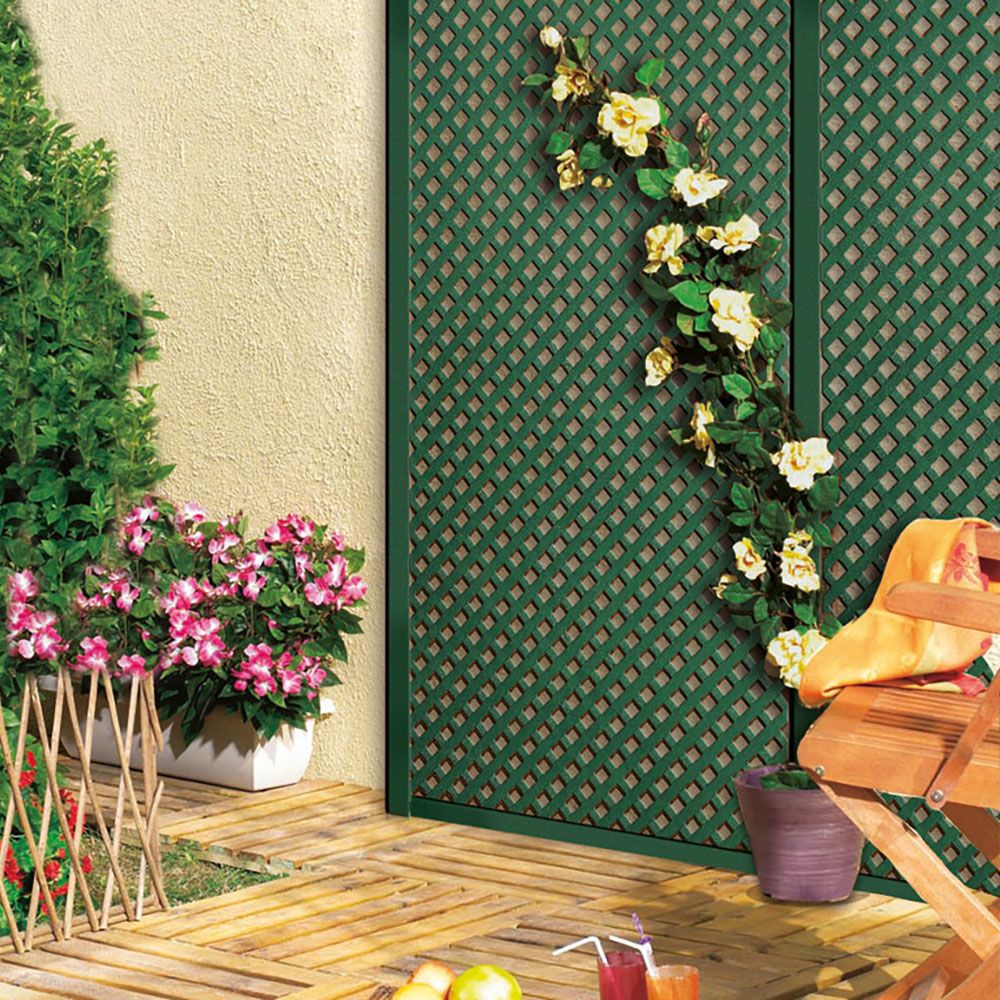 Panel Decorativo Privat 1x2 m Nortene Verde 