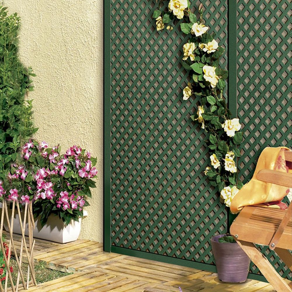 Panel Decorativo Privat 1x2 m Nortene Verde 