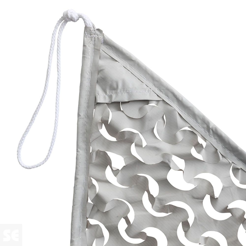 Malla Sombreadora Blanco/gris Nortene Sahara 3x4m.