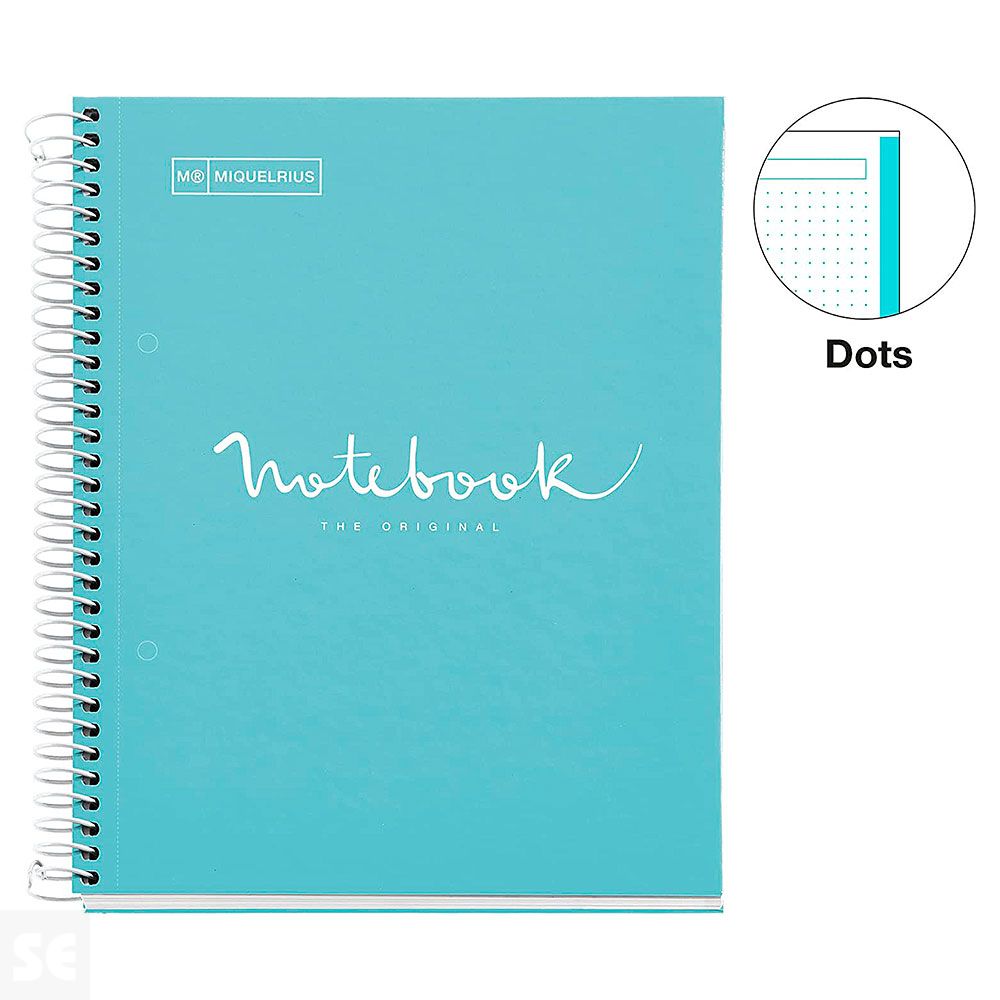 Notebook1 A5 80 Dots 90 g Emotions Cielo