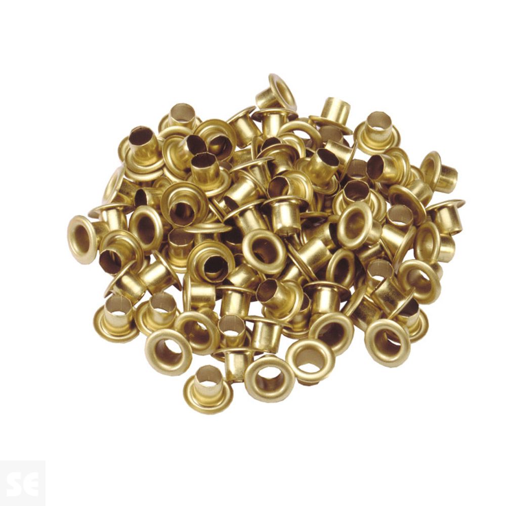 Ojales 4,5mm Dorados A (100 uds.)