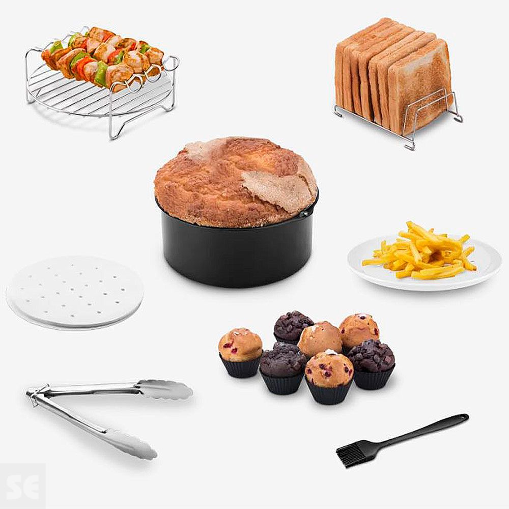 Pack Completo 7 Accesorios Freidora Aire