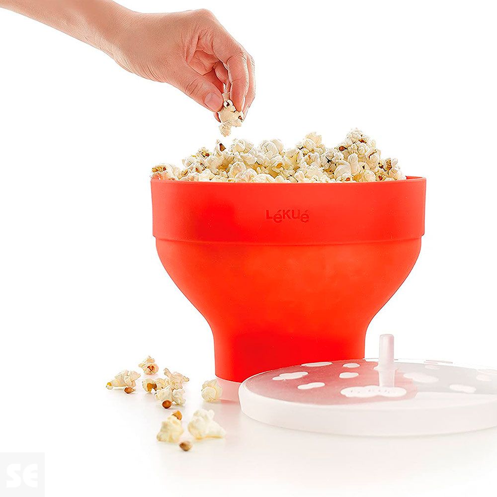 Recipiente Silicona Palomitas Microondas