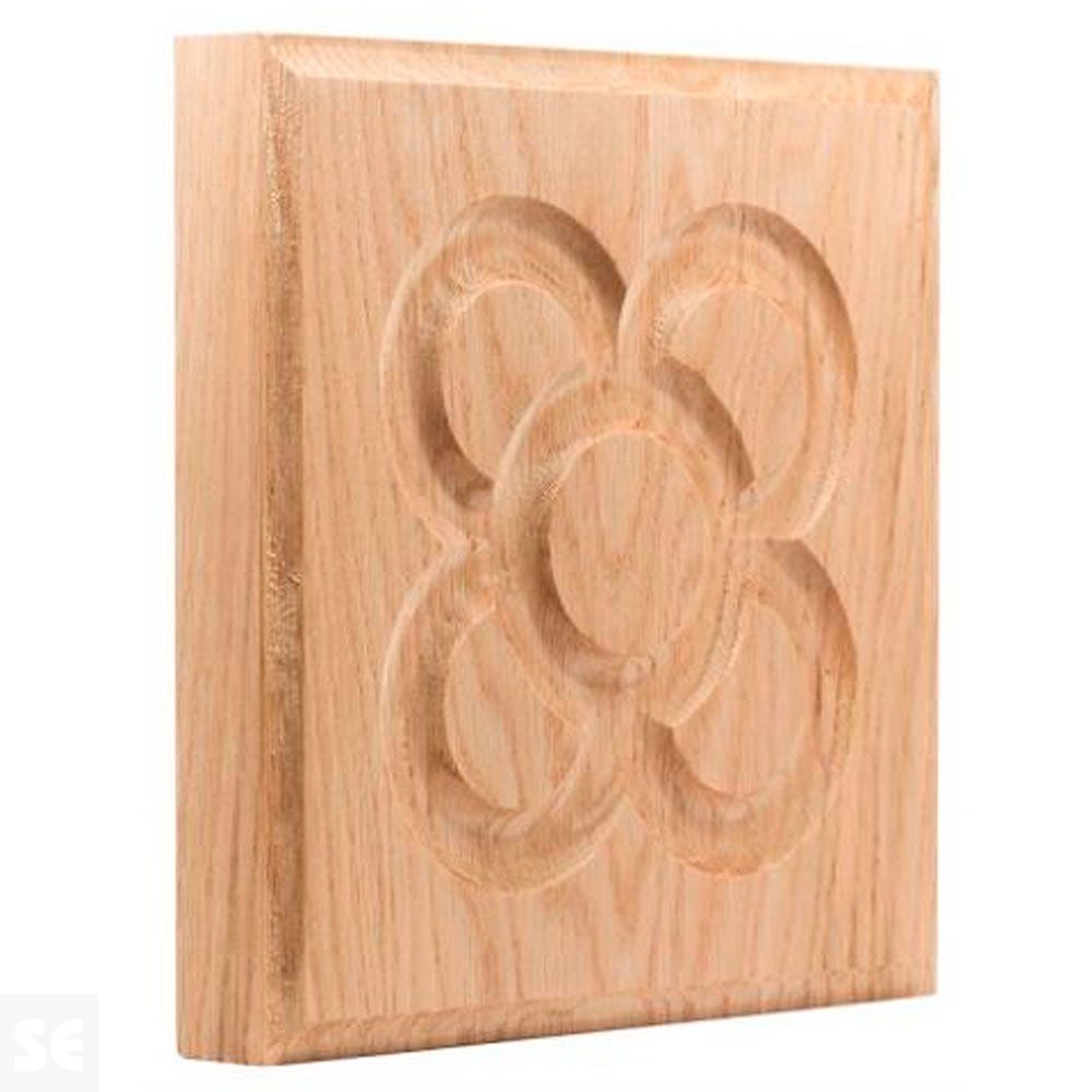 Panot Flor de Barcelona Madera 20x20x3 cm
