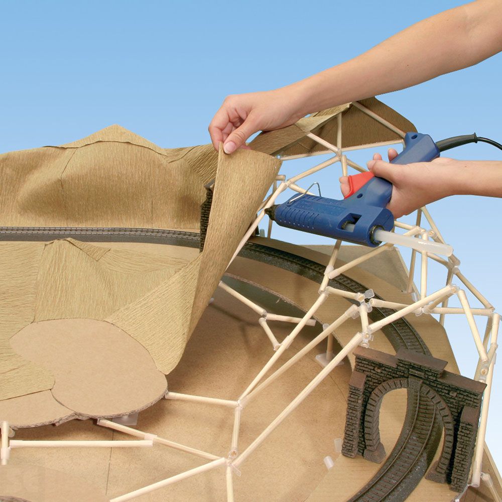 Papel Crêpe De Paisaje