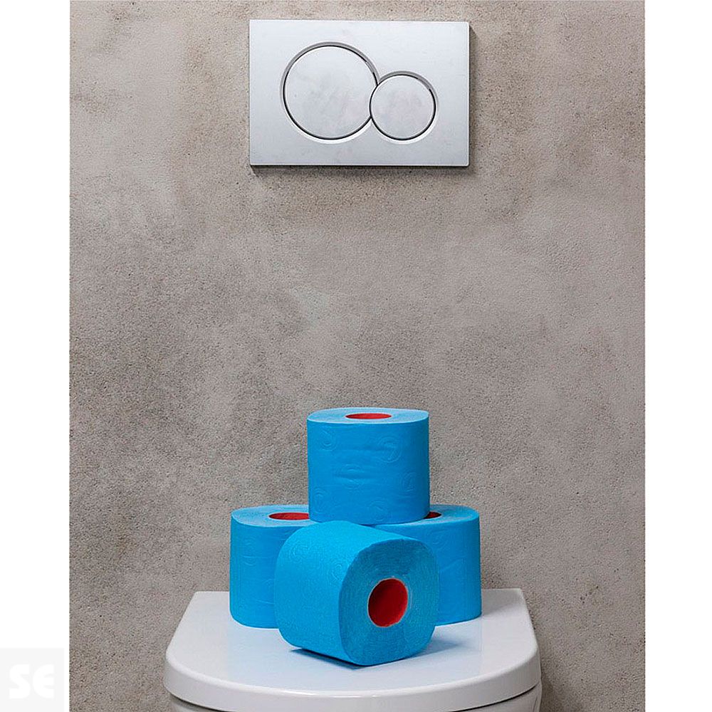 Papel Higiénico Renova Redlabel Maxi Azul 4 Rollos