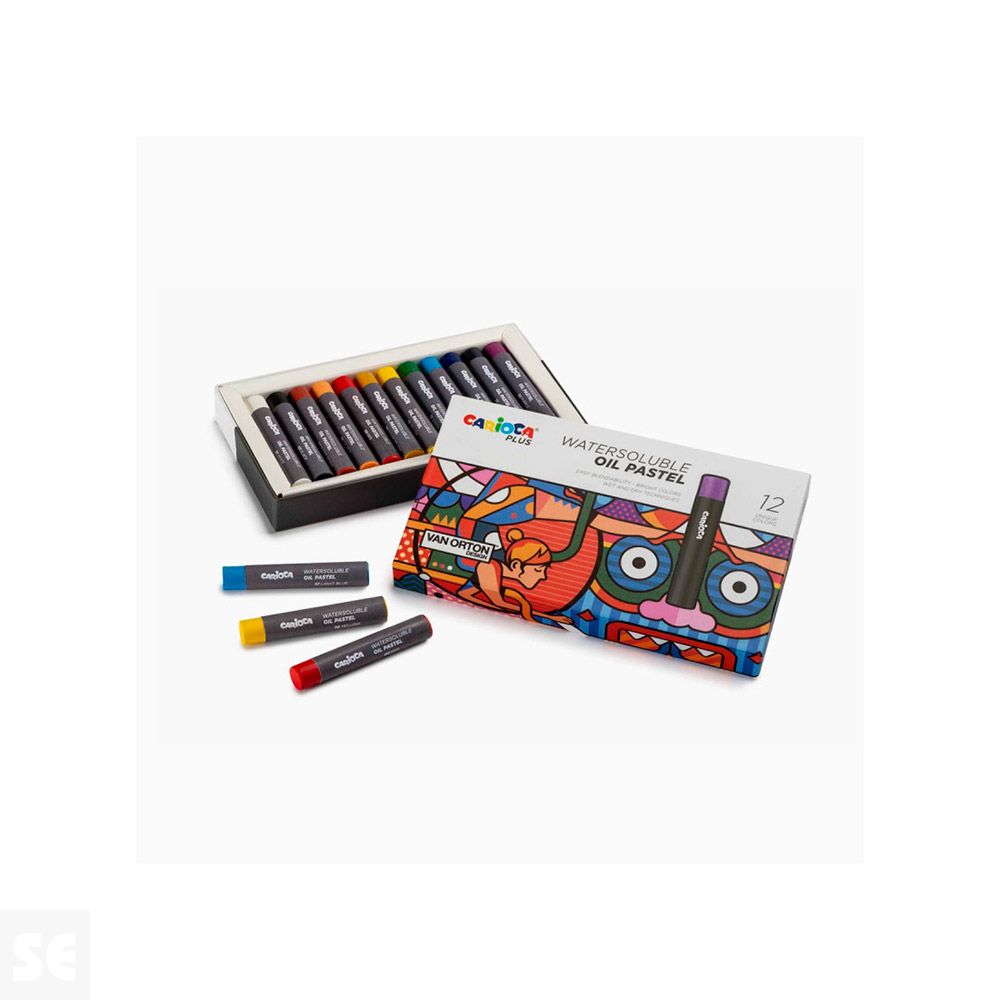 Pasteles al Óleo Caja 12u