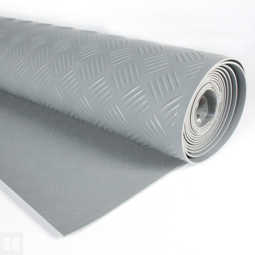 Pavimento de PVC damero colores (3 mm)