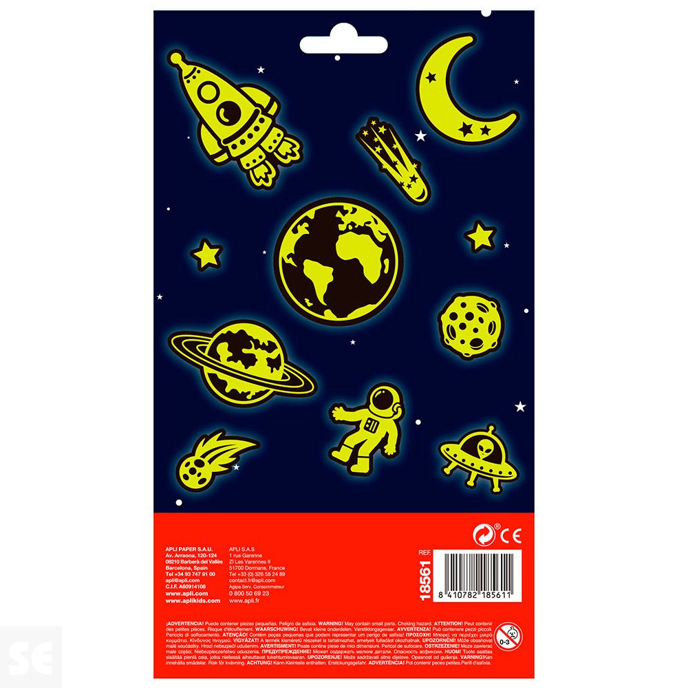 Pegatinas Espacio Luminiscentes 1h 18561