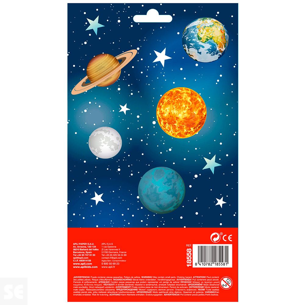 Pegatinas Planetas 1h 18558