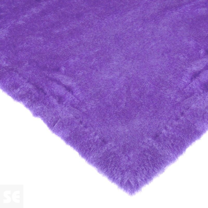 Tela de Peluche pelo corto color lila | Servei Estació