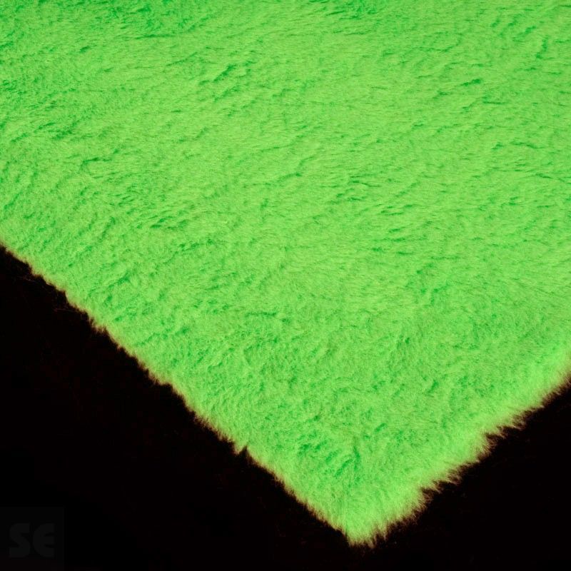 Tela de Peluche pelo corto color verde césped | Servei Estació