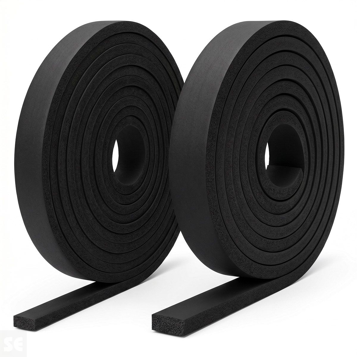 Perfil Esponjoso Rectangular de Caucho EPDM
